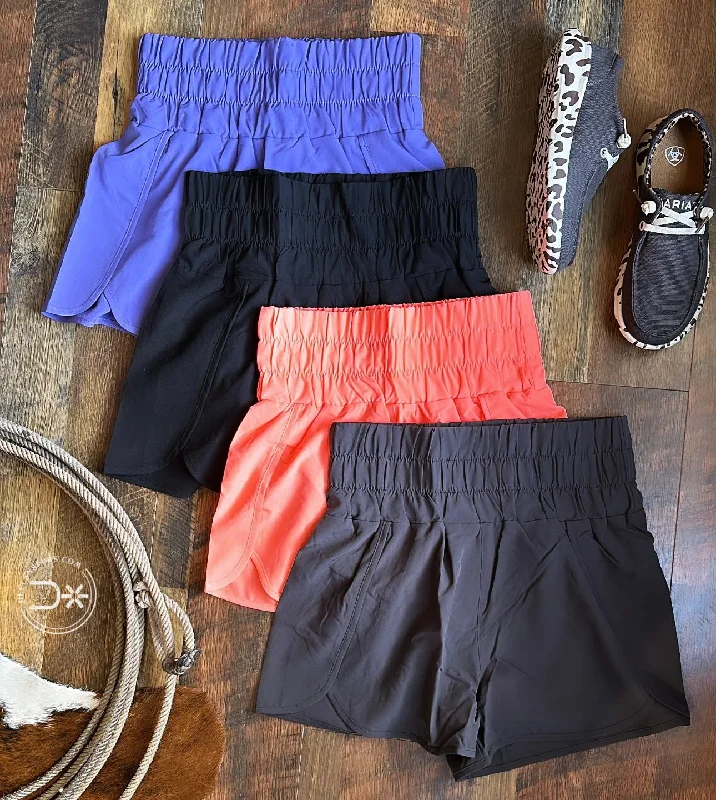 Elastic Waist Shorts